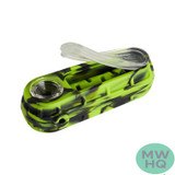 EYCE Glacier Silicone Spoon Pipe - Assorted Colors - Display of 10