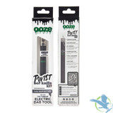 Ooze Twist Hot Knife 320mAh Slim Pen 2.0 510 Thread Electric Dab Tool With LED Spotlight - Panther Black