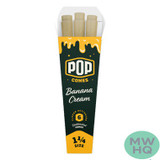 Pop Cones Unbleached 1 1/4 Size Cones - Pack of 6 - Display of 24 Packs