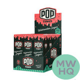 Pop Cones Unbleached 1 1/4 Size Cones - Pack of 6 - Display of 24 Packs