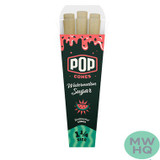 Pop Cones Unbleached 1 1/4 Size Cones - Pack of 6 - Display of 24 Packs