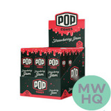 Pop Cones Unbleached 1 1/4 Size Cones - Pack of 6 - Display of 24 Packs