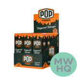 Pop Cones Unbleached 1 1/4 Size Cones - Pack of 6 - Display of 24 Packs