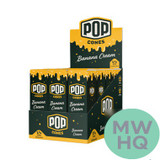 Pop Cones Unbleached 1 1/4 Size Cones - Pack of 6 - Display of 24 Packs
