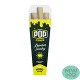 Pop Cones Unbleached King Size Cones - Pack of 3 - Display of 24 Packs