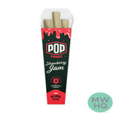 Pop Cones Unbleached King Size Cones - Pack of 3 - Display of 24 Packs