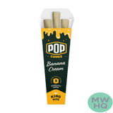 Pop Cones Unbleached King Size Cones - Pack of 3 - Display of 24 Packs