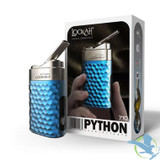 Lookah Python 650mAh Variable Voltage Vaporizer Kit With 710 Quartz Coil & Digital Screen - Blue