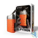 Lookah Python 650mAh Variable Voltage Vaporizer Kit With 710 Quartz Coil & Digital Screen - Orange