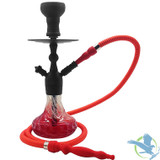Pharaohs Spirit 16 Inch Single Hose Hookah - Inferno