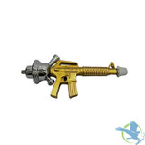 Zebra Smoke M16 Pumpkin Base 14 Inch Single Hose Hookah - Assorted Colors