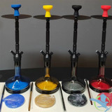 DUD Hookah Tower 30-34 Inch Single Hose Hookah - Assorted Colors