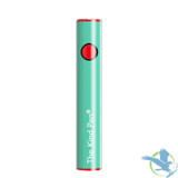 The Kind Pen 2.0 650mAh Variable Voltage 510 Thread Battery - Teal/Red