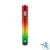 Ooze Smart Battery Digital Control 650mAh With LED Screen & USB Charger - Rasta