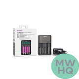 Efest LUC V4 Elite - Quad Slot HD LCD Battery Charger