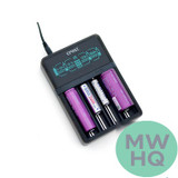 Efest LUC V4 Elite - Quad Slot HD LCD Battery Charger