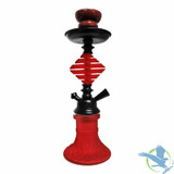 Zebra Smoke Henry 12 Inch Single Hose Hookah - Assorted Colors