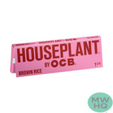 Houseplant By OCB Bamboo Rolling Papers 1 1/4 Size - Display of 24 Booklets