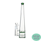 The Kind Glass Water Pipe Giggles + Turbine Perc & Inline Perc - 500 Grams - 12 Inches
