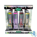 Ooze Smart Battery Digital Control 650mAh 510 Vape Pen With LED Screen & USB Charger - Stackable Acrylic Display of 48