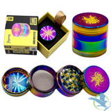 Shredder 4 Piece Extra Small Grinder - Style 10 - 40mm - 4 Part