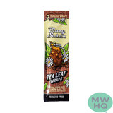 Blazy Susan Tea Leaf Wraps Tobacco & Nicotine Free Vegan - Pack of 2 - Display of 25 Packs