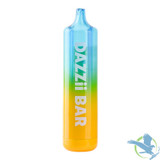 DAZZLEAF DAZZii Bar 450mAh 510 Cartridge Concealable VV Preheat Mod Battery With OLED Screen - Blue/Yellow