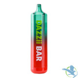 DAZZLEAF DAZZii Bar 450mAh 510 Cartridge Concealable VV Preheat Mod Battery With OLED Screen - Green/Red