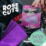 Rose Cuts Flavored Organic Wraps - Pack of 3 - Display of 15 Packs