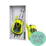 Lookah Guitar 350mAh VV 510 Cartridge Preheat Device Battery - Display of 5