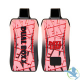 DAZZLEAF Dual Boxx 550mAh Dual 510 Cartridge VV Preheat Concealable Battery With LED Screen - Black/Pink
