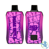 DAZZLEAF Dual Boxx 550mAh Dual 510 Cartridge VV Preheat Concealable Battery With LED Screen - Purple
