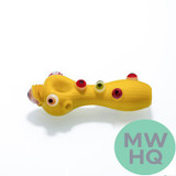 Dragon Platinum Creature Glass Hand Pipe Spoon - 100 Grams - 5 Inches - Assorted Colors [WPH-422]