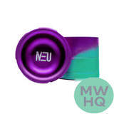 Neu Dry Herb Aluminum Grinder With Ashtray & Storage Top - 63 mm - 4 Parts