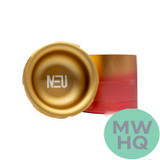 Neu Dry Herb Aluminum Grinder With Ashtray & Storage Top - 63 mm - 4 Parts