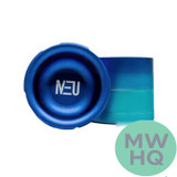 Neu Dry Herb Aluminum Grinder With Ashtray & Storage Top - 63 mm - 4 Parts