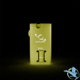 Riddles Saturn Aluminum 3D Printed Grinder - 50 mm - 5 Parts - Emerald