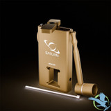 Riddles Saturn Aluminum 3D Printed Grinder - 50 mm - 5 Parts - Coca