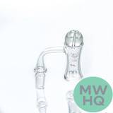 Dragon Platinum Figure Quartz Banger Terp Slurper Spinner Kit - 90 Degree [DQB-097]