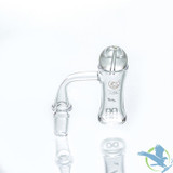 Dragon Platinum Figure Quartz Banger Terp Slurper Spinner Kit - 90 Degree [DQB-097] 
