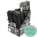 Smokezilla Smell Proof Canvas Crossbody Sling Bag - Display of 4 [23238]