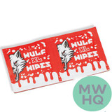 Wulf Mods XL Alcohol Wipes - Pack of 100