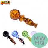 Gliizy Glass Hand Pipe Reversible Wigwag - 70 Grams - 5 Inches