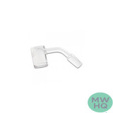 Gliizy Quartz Banger Nail Deep Dish With Clear Joint - 14MM Male - Display of 12
