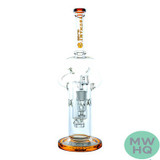 Tsunami Glass Water Pipe Recycler Concentrate Rig With Circ Perc - 860 Grams - 15 Inches
