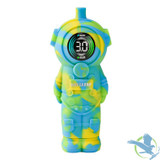 DAZZLEAF Spaceman 500mAh 510 Cartridge Concealable VV Preheat Mod Battery With LED Screen - Yellow/Blue
