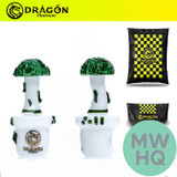 Dragon Platinum Glass Hand Pipe Tree Pot Shape - 80 Grams - 4.5 Inches - Assorted Colors [WPH-413]