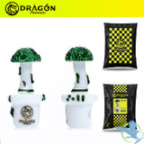 Dragon Platinum Glass Hand Pipe Tree Pot Shape - 80 Grams - 4.5 Inches - Assorted Colors [WPH-413]