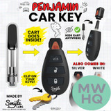 Smyle Penjamin Discreet Car Key Cartridge VV 510 Preheat Mod Battery