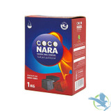 Coco Nara Coconut Shell Charcoal Dense Cubes - 1KG Box (MSRP $15.00)